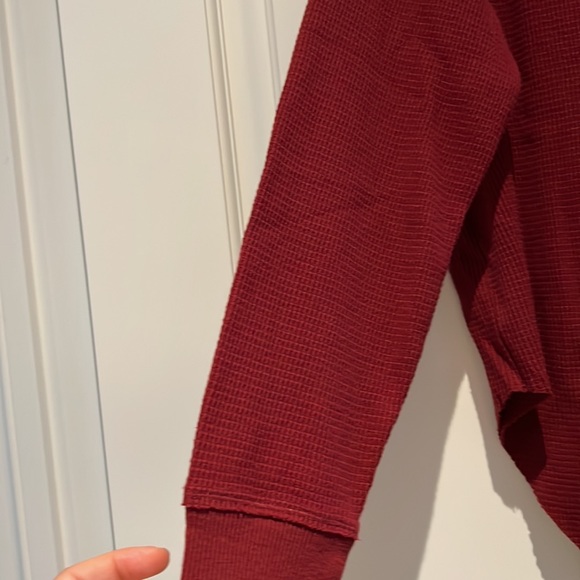 Aritzia waffle hoodie - Picture 3 of 6